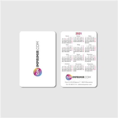 Calendario de bolsillo catalan