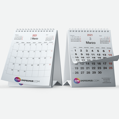 Calendario sobremesa Duo