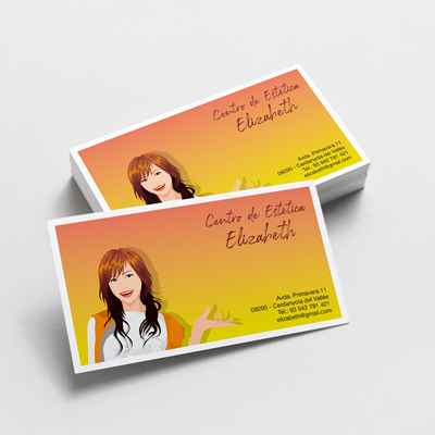 Tarjetas de visita estándar