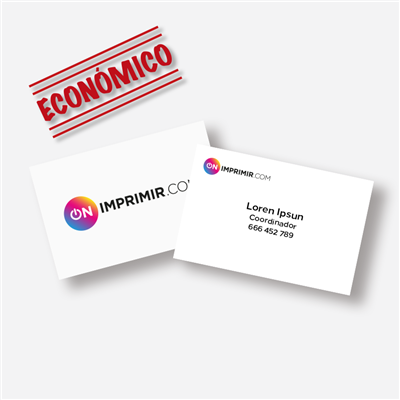 Tarjetas de visita económicas